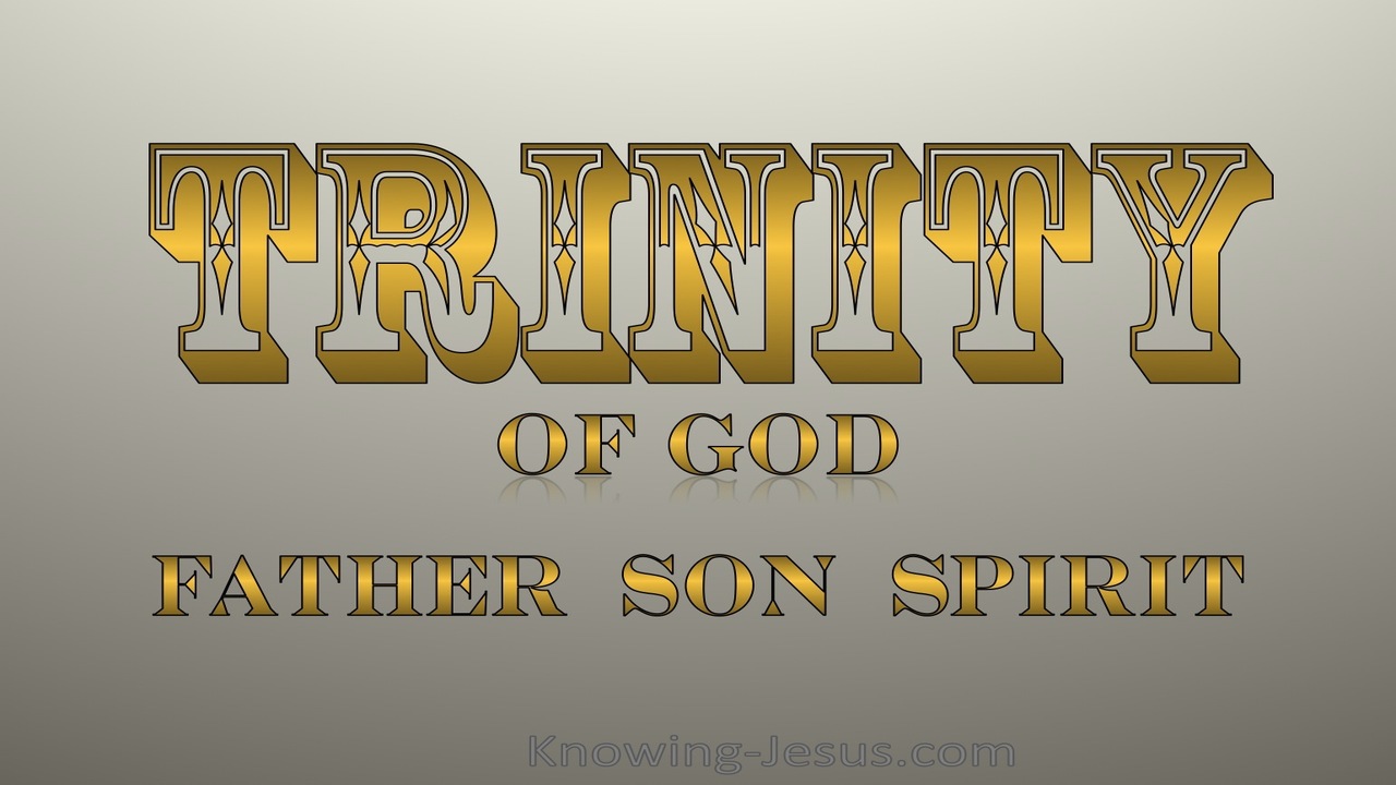 Trinity Of God (gold)